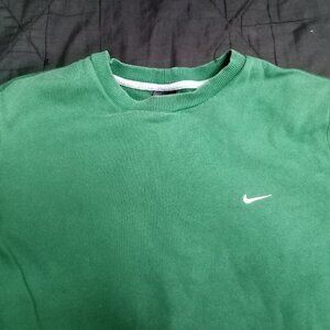 Vintage Y2K Nike Small Swoosh Crewneck Sweatshirt